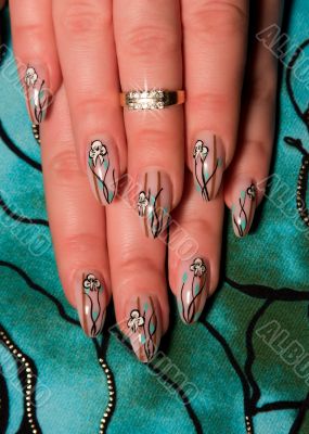 Beautiful nails with Art