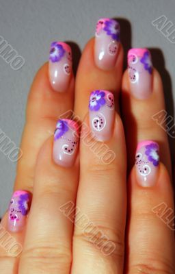 Beautiful nails with Art