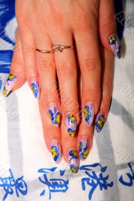 Beautiful nails with Art