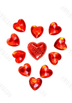 Red Hearts Valentine