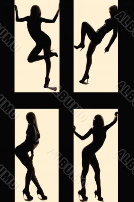 female silhouettes