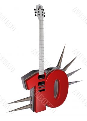 number ten guitar