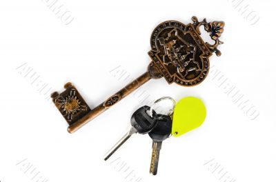 Big and small key fob