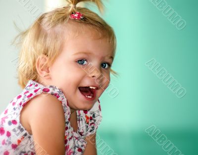 Little Girl enjoying life 