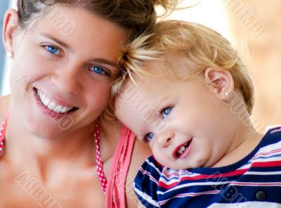 Mother and daughter