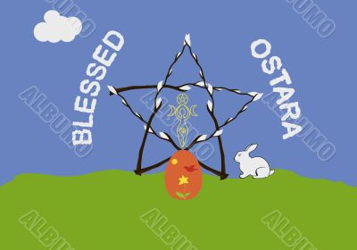 Ostara greeting card