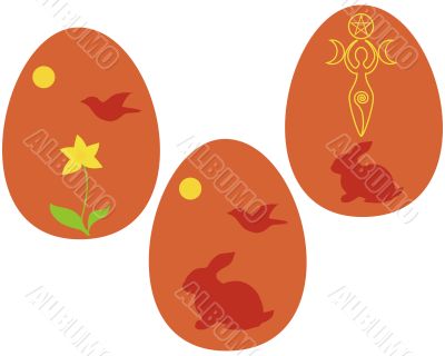 Ostara eggs
