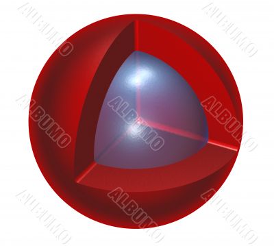 center sphere