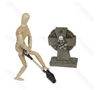 Digging a Grave