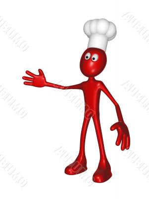 guy with cook hat