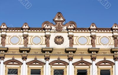 Facade of  luxury building