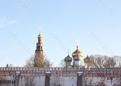 Ancient wall and domes  