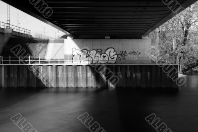 Under the bridge