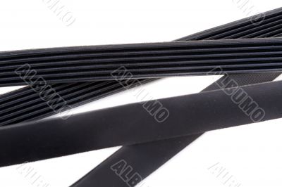 Generator belt car isolated