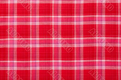Checkered napkin