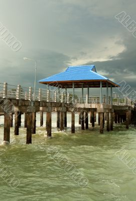 pier on piles