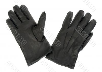 Men`s leather gloves 