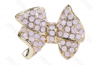 Brooch in the shape of a bow