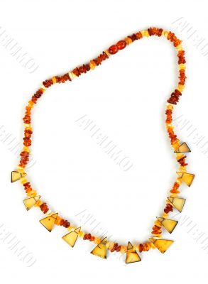 Beads of amber