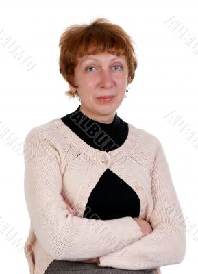 Portrait of middle-aged woman