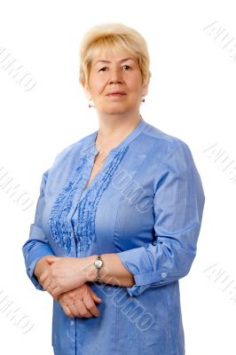 Portrait of middle-aged woman