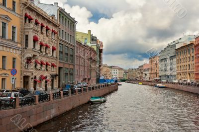 Canal in St. Petersburg