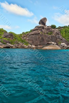 Landscape, Similan Islands