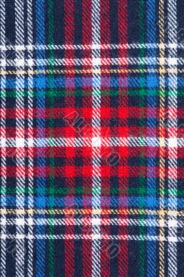 Fabric plaid texture
