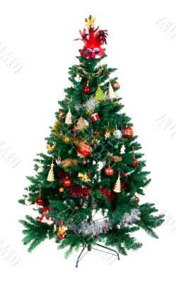 Decorated Christmas tree