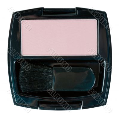 Cosmetic set with powder