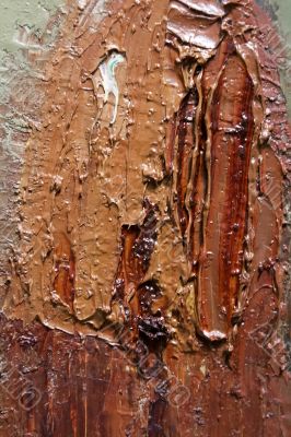 Detail from painting