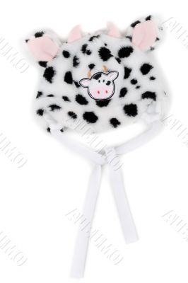 Children`s winter hat with pattern