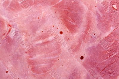 serrano ham background closeup