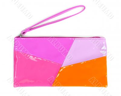Fashionable colored clutch