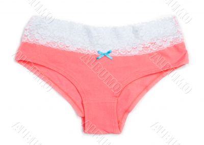 lacy pink panties