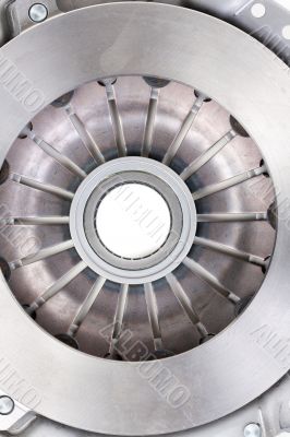 clutch plate isolated on white