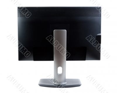 LCD monitor, rear view