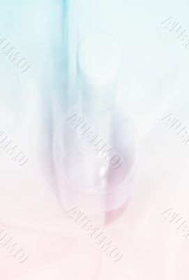 Schnapps bottle abstract