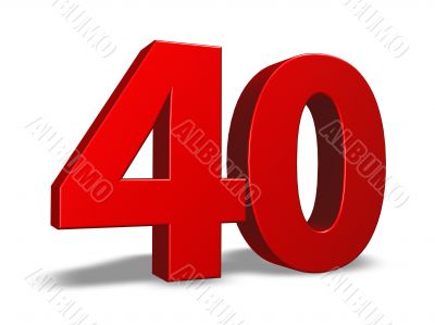 number forty