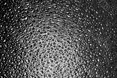 Dark glass.