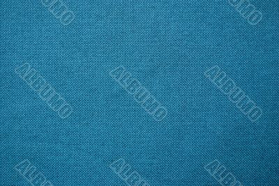 Blue textile.