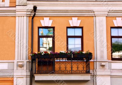 Vintage balcony