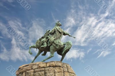 Monument to Bohdan Khmelnytsky in Kiev 