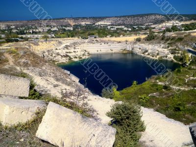 flooded quarry