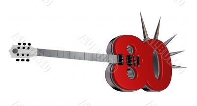 number eighty guitar
