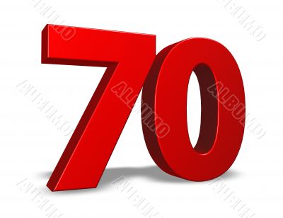 number seventy