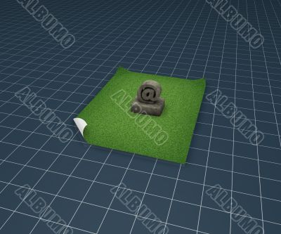 stone email symbol