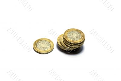 Mexican currency Coins 