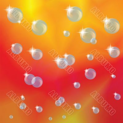   abstract  background and bubbles