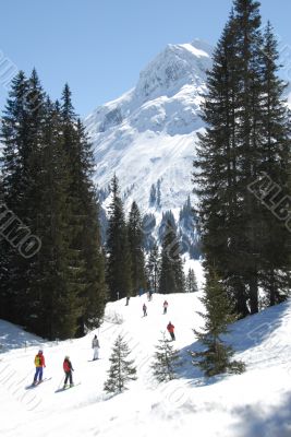 Skiing in Austria